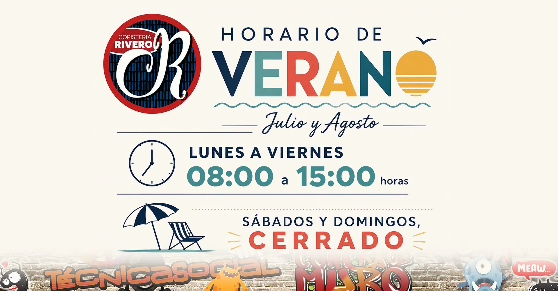 Horario Julio y Agosto